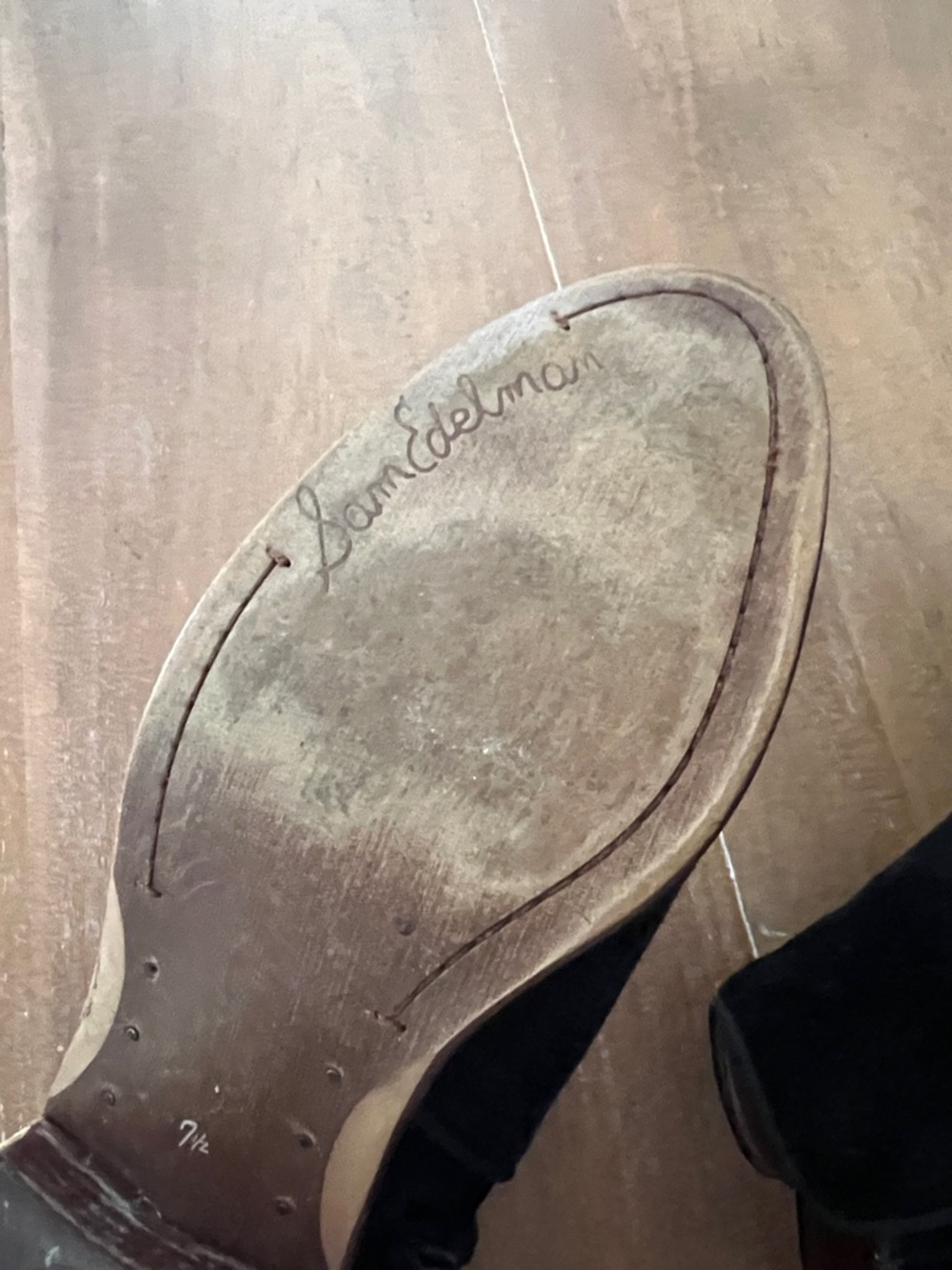 Sam Edelman Petty Ankle Booty 7.5 - Picture 7 of 10